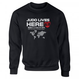 Judo Lives Here - Black - CNS [Youth]